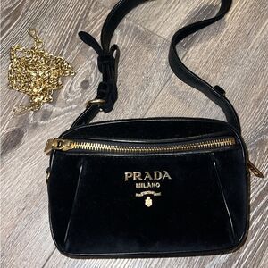 AUTHENTIC Prada Velluto Mini Belt Bag